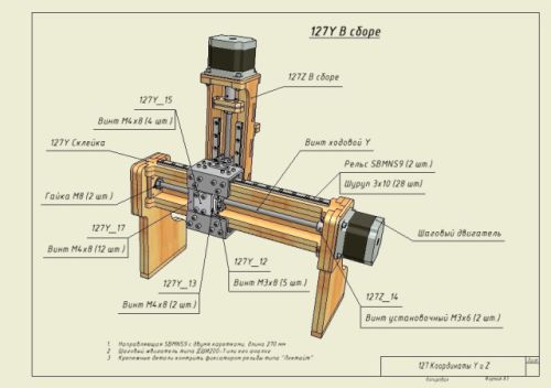 чертежи для ЧПУ станка